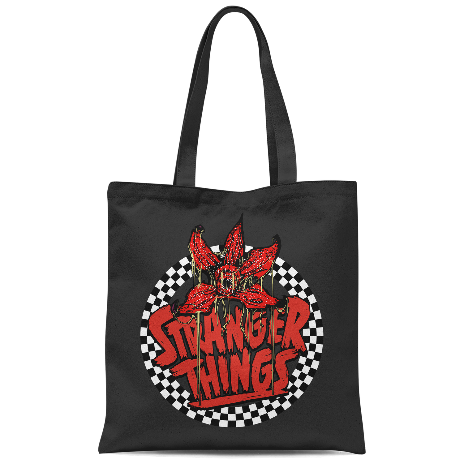 Stranger Things Demogorgon Thrash Tote Bag - Black