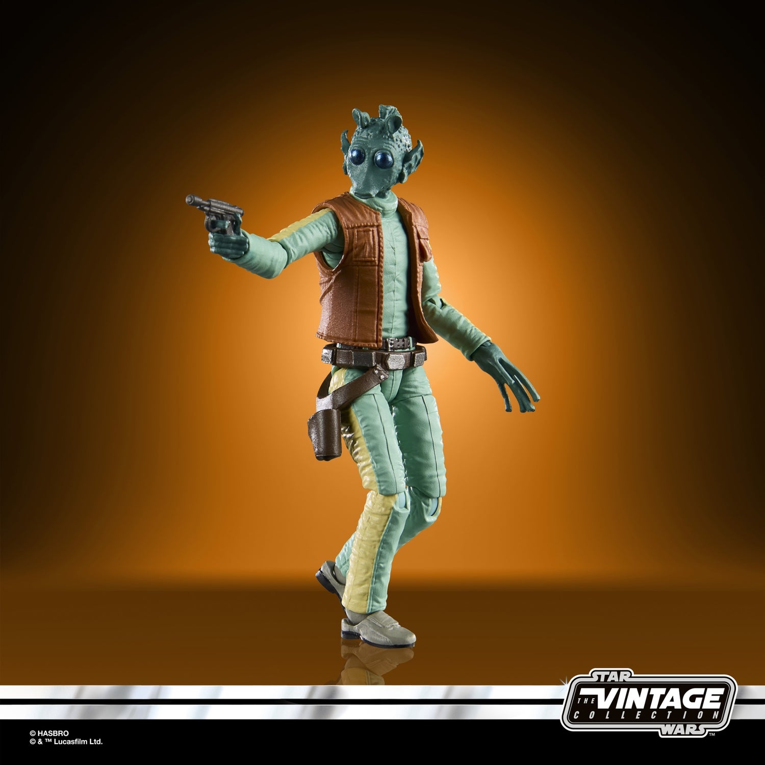 Star Wars The Vintage Collection Greedo Premium Action Figure (3.75”)