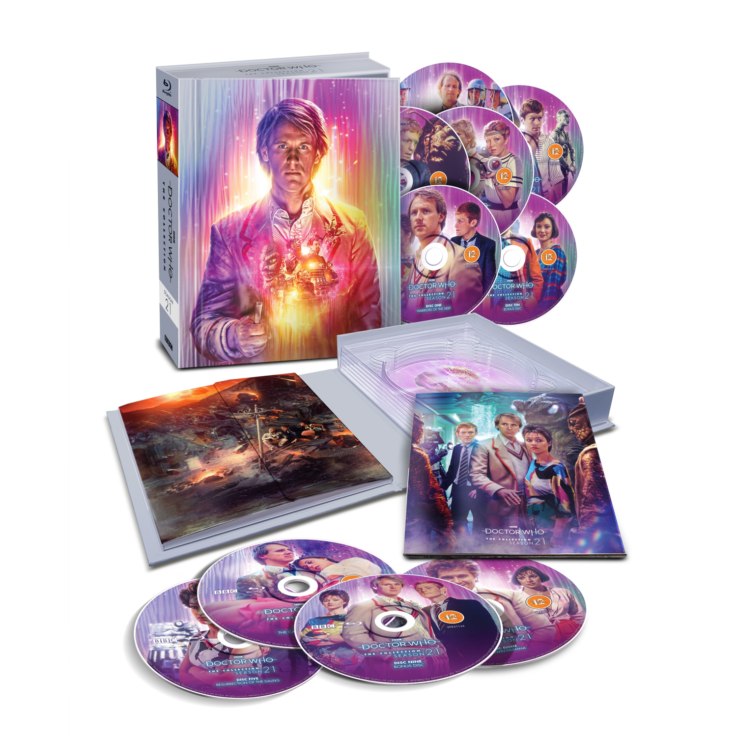 Doctor Who: The Collection Season 21 Limited Edition Blu-ray