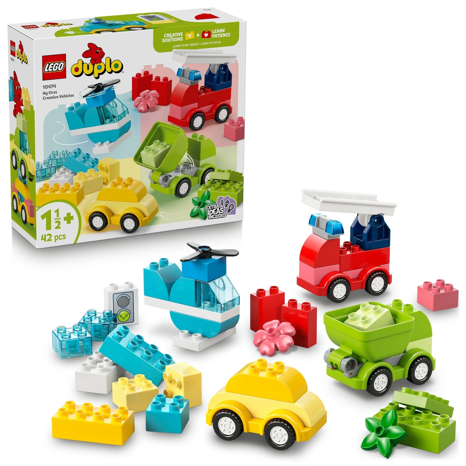 LEGO DUPLO Creative Vehicles Educational Toddler Toy 10474