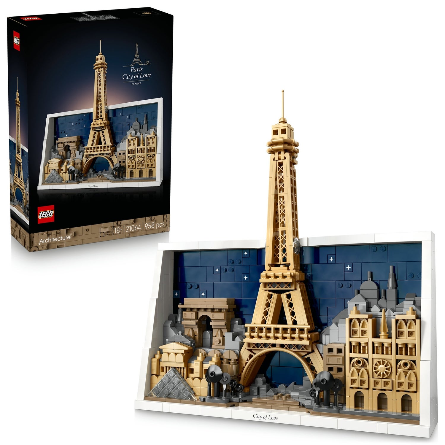 LEGO Architecture Paris City of Love Building Set 21064