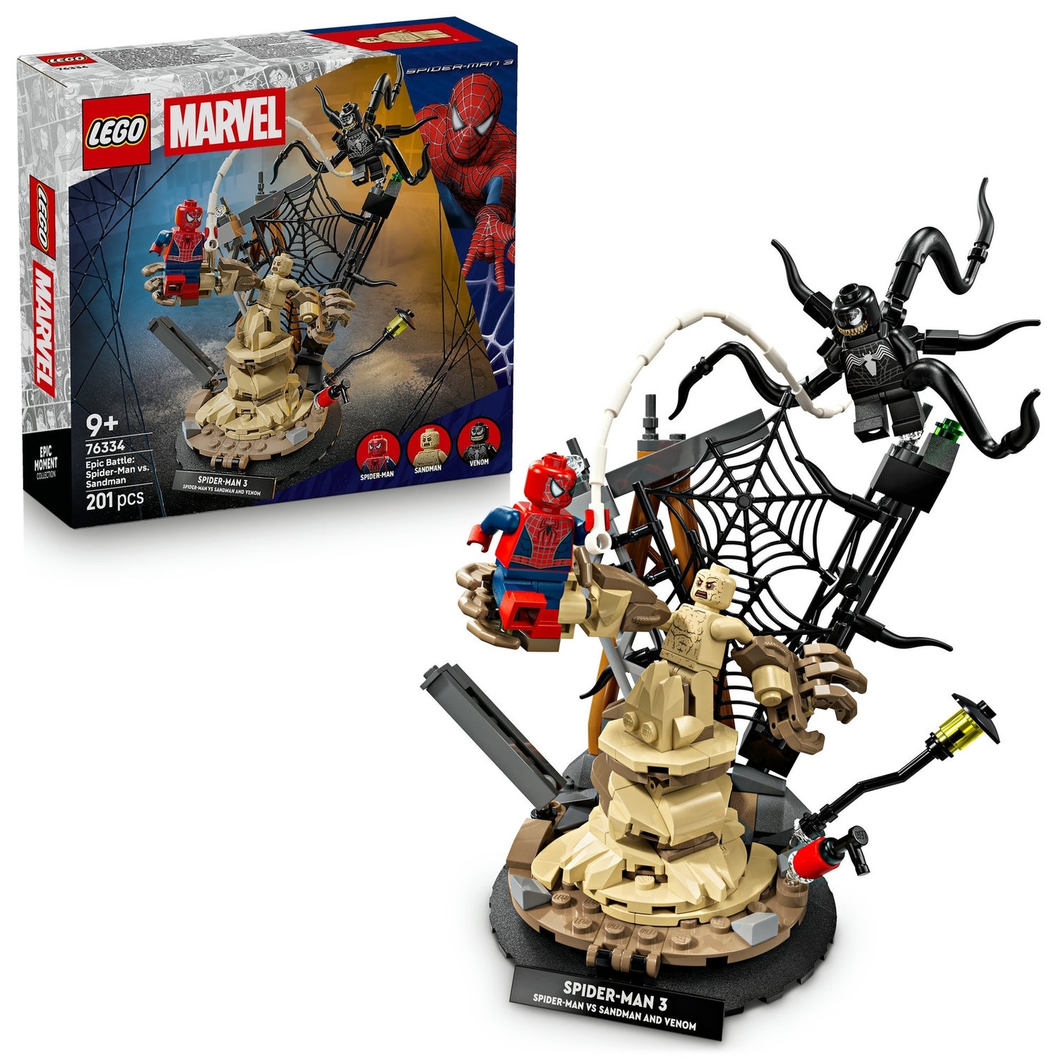 LEGO ǀ Marvel Epic Battle: Spider-Man vs. Sandman Set 76334