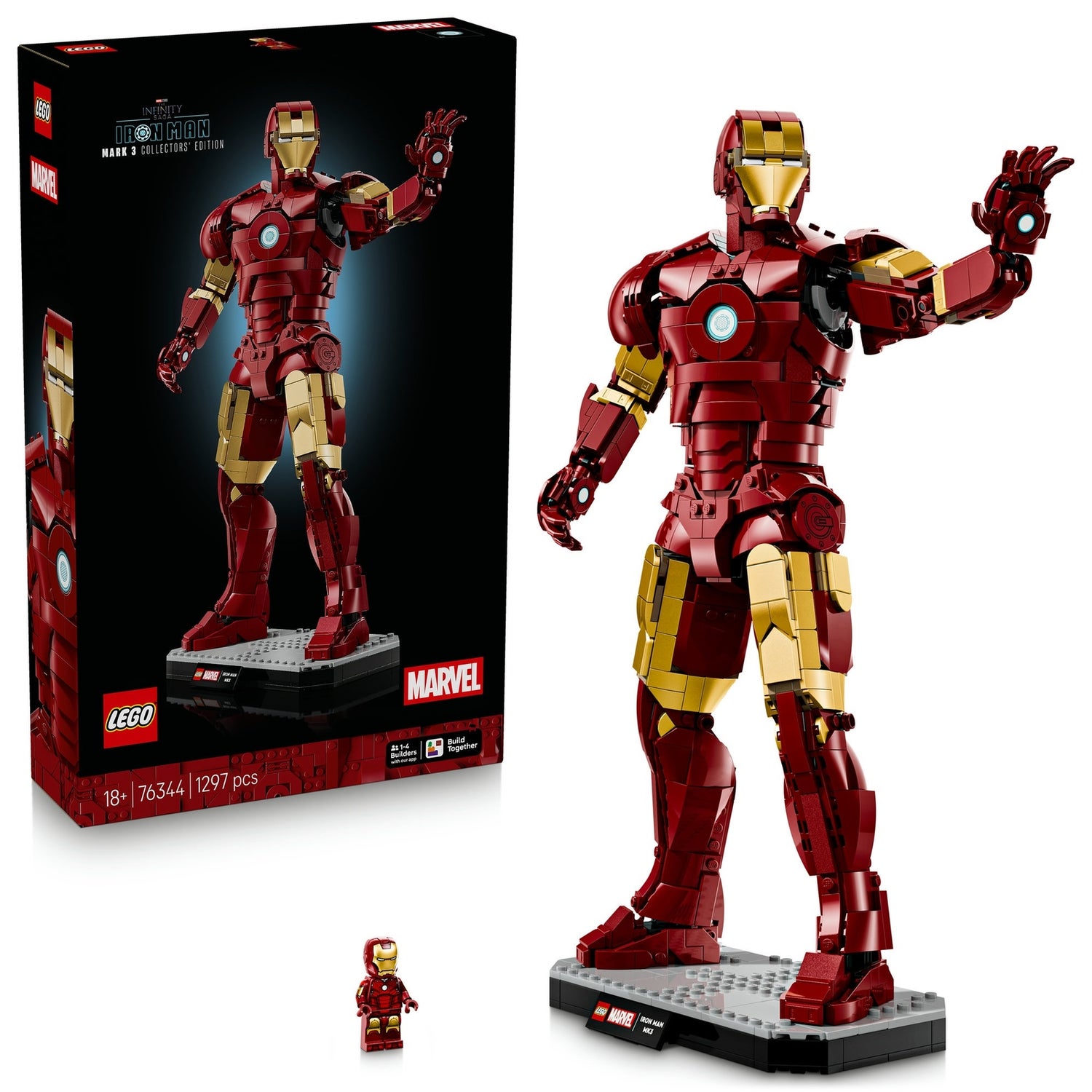 LEGO ǀ Marvel Iron Man Mark 3 Collectors’ Edition Set 76344