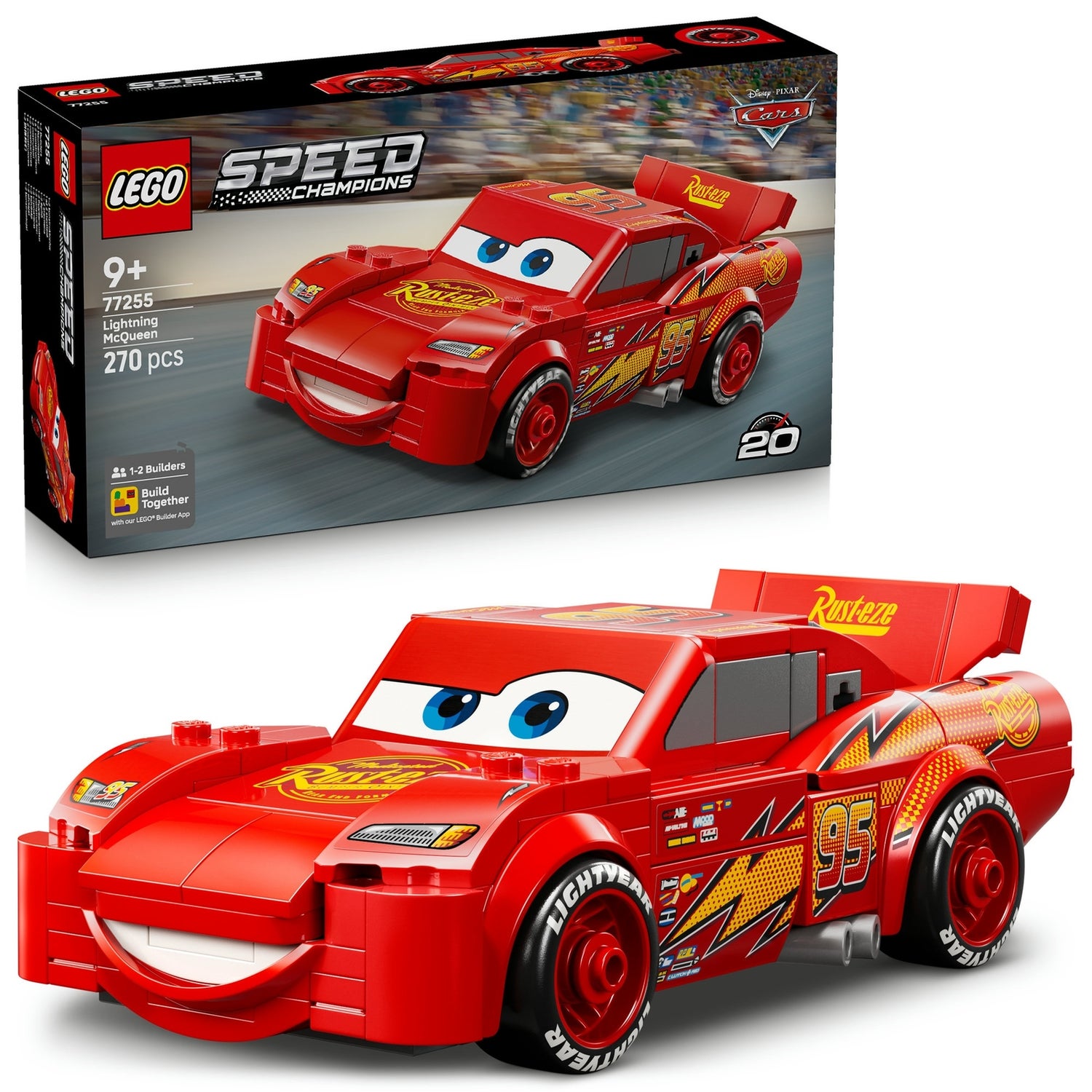 LEGO Speed Champions Lightning McQueen Car Toy 77255