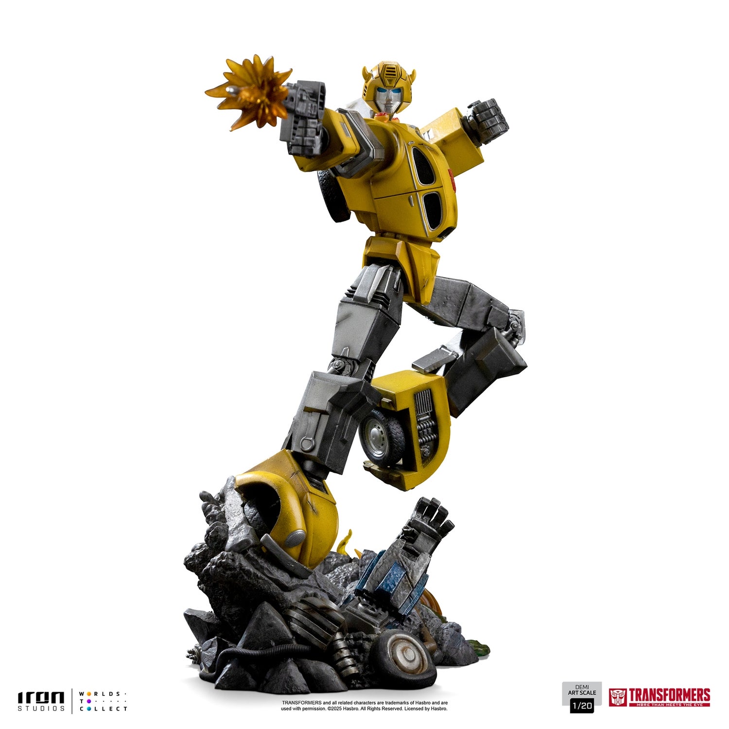 Iron Studios Transformers Demi Art Scale 1/20 Bumblebee Figure