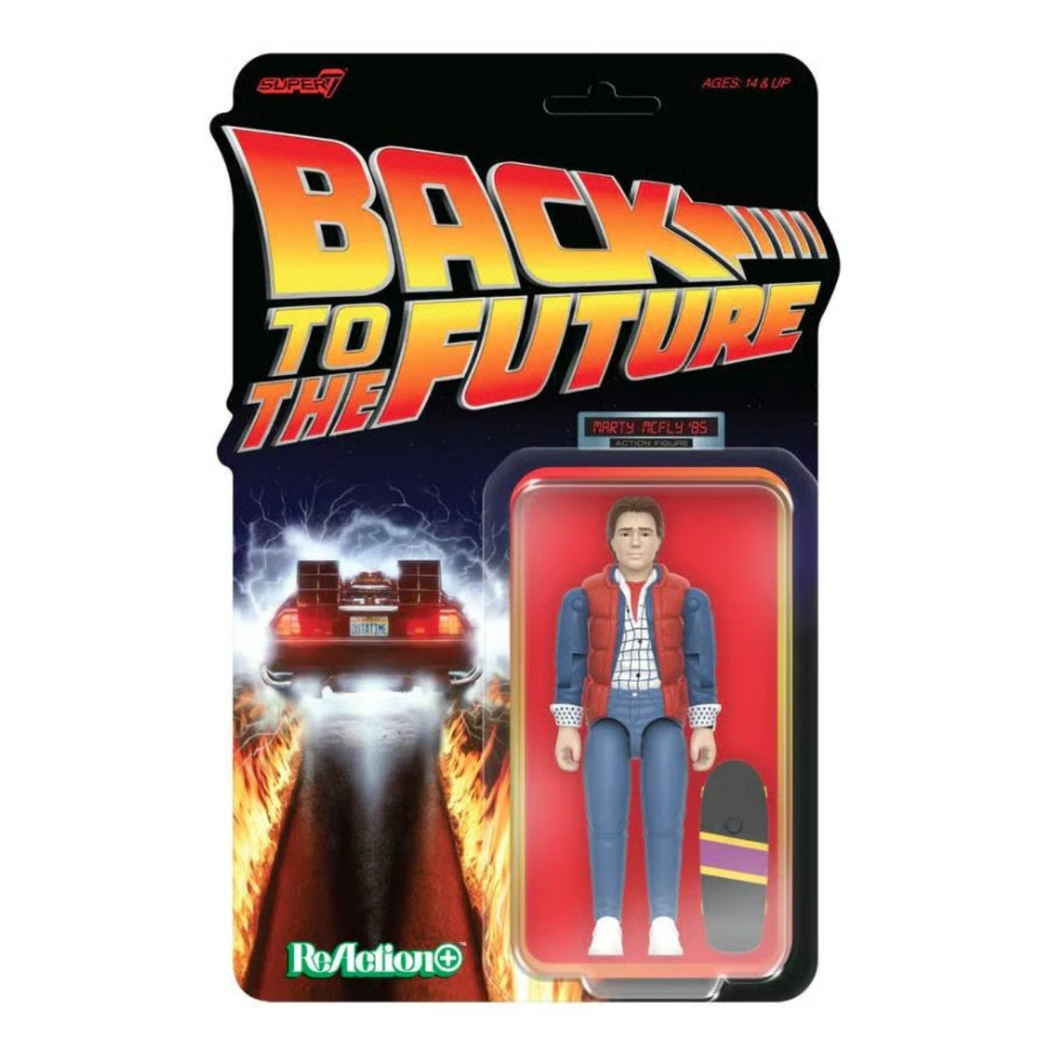 Super7 Back to the Future ReAction+ Wave 1 - 1985 Marty McFly