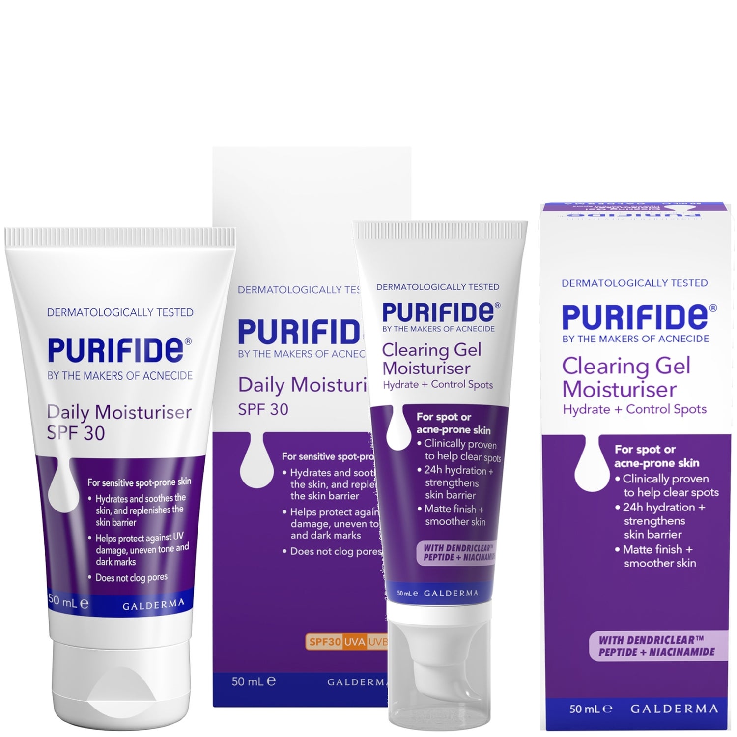 Acnecide Day & Night Moisturisers for Acne Prone Skin