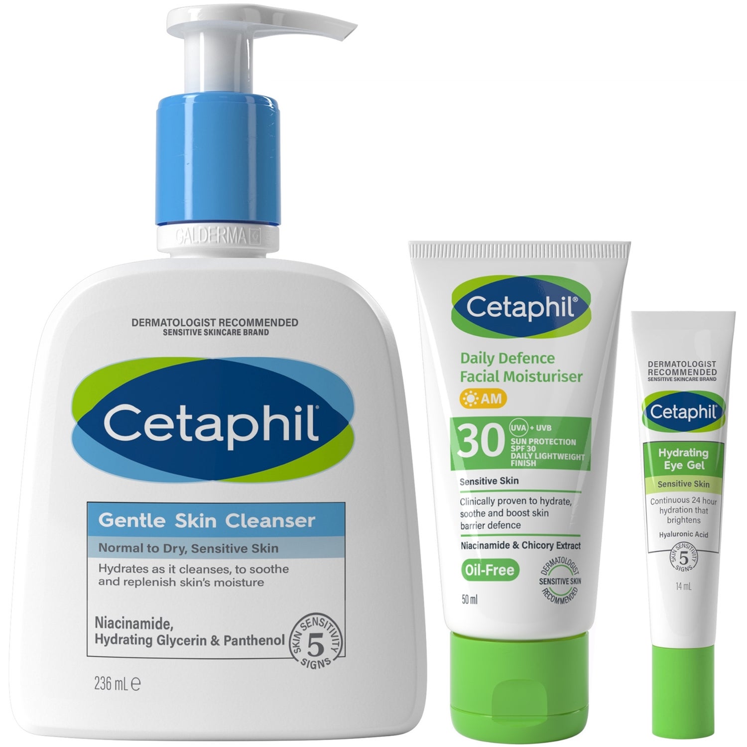 Cetaphil Morning Essentials Set for All Skin Types