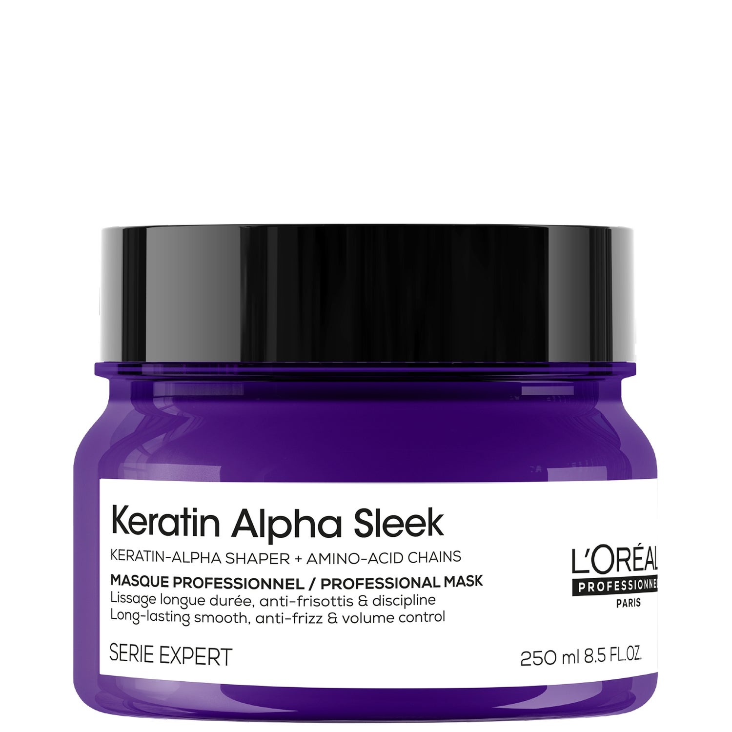 L'Oréal Professionnel Keratin Alpha Sleek Hair Mask Anti Frizz & Smoothing 250ml