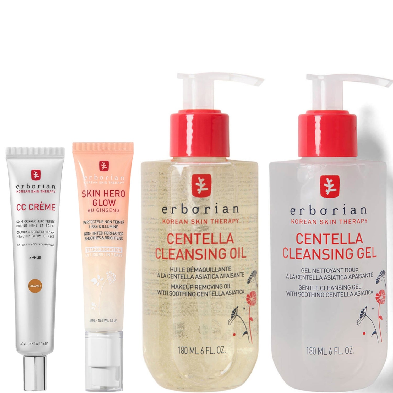 Erborian Mirror Skin Routine Bundle (Various Shades)