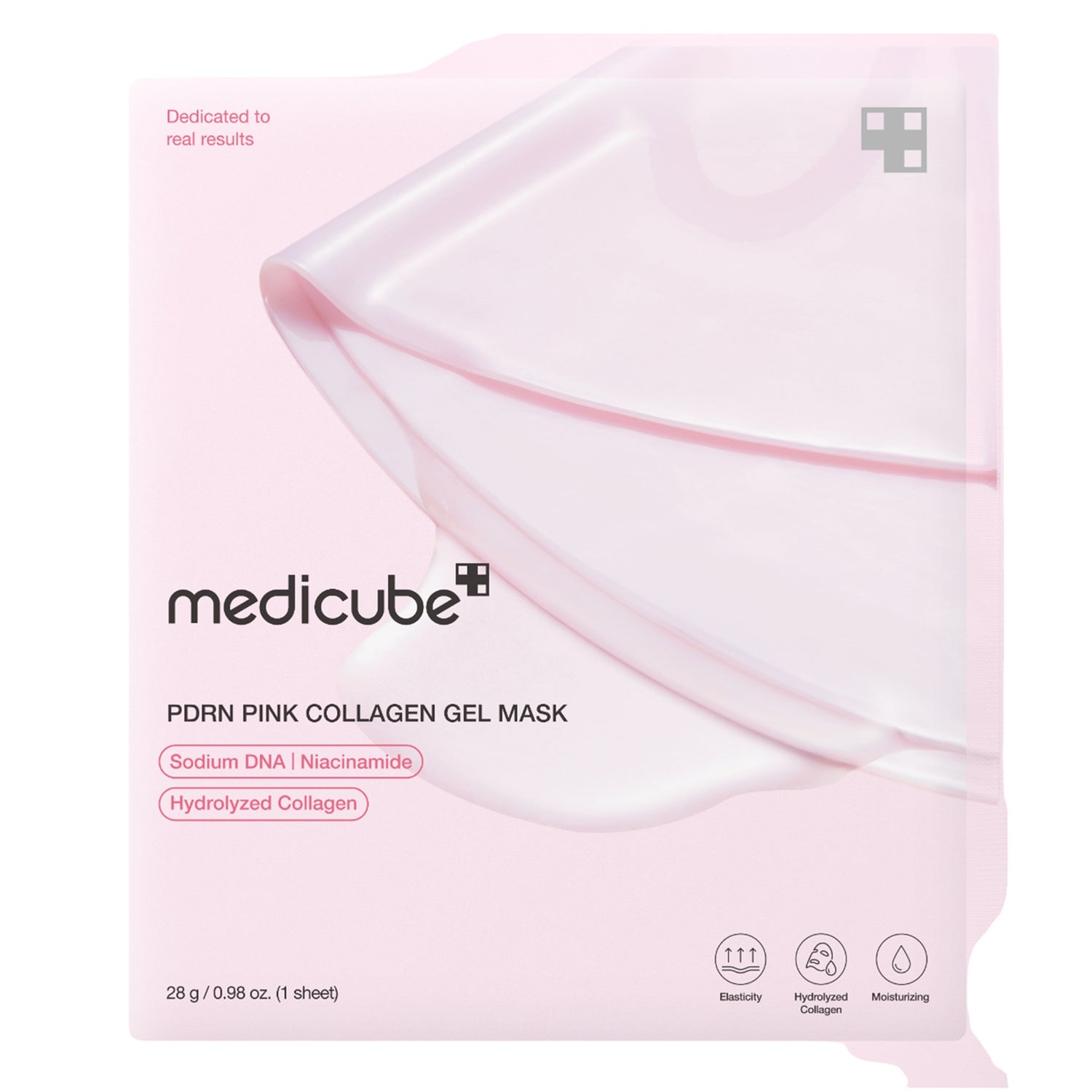 Medicube Pdrn Pink Collagen Gel Mask 4pcs
