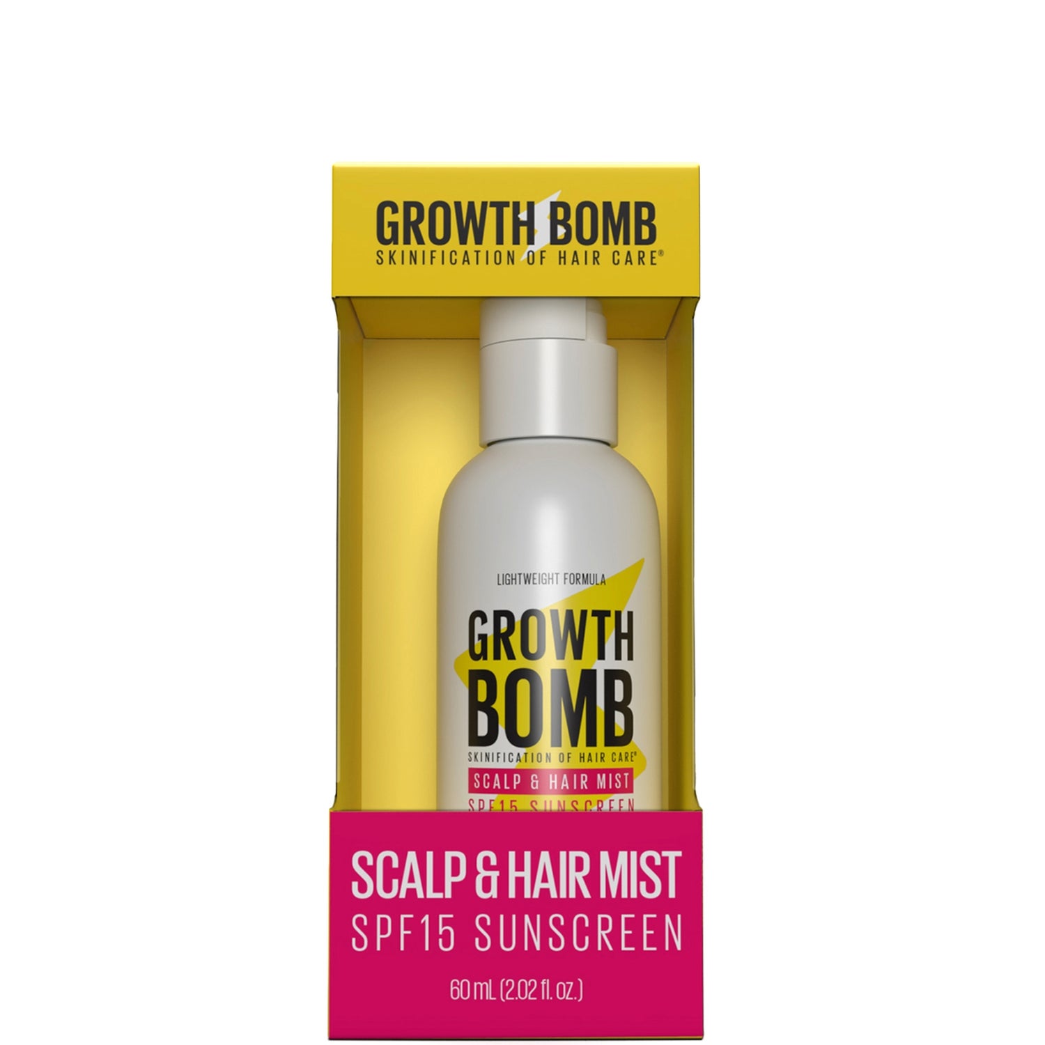Growth Bomb Supercharge Scalp Mist SPF15 60ml