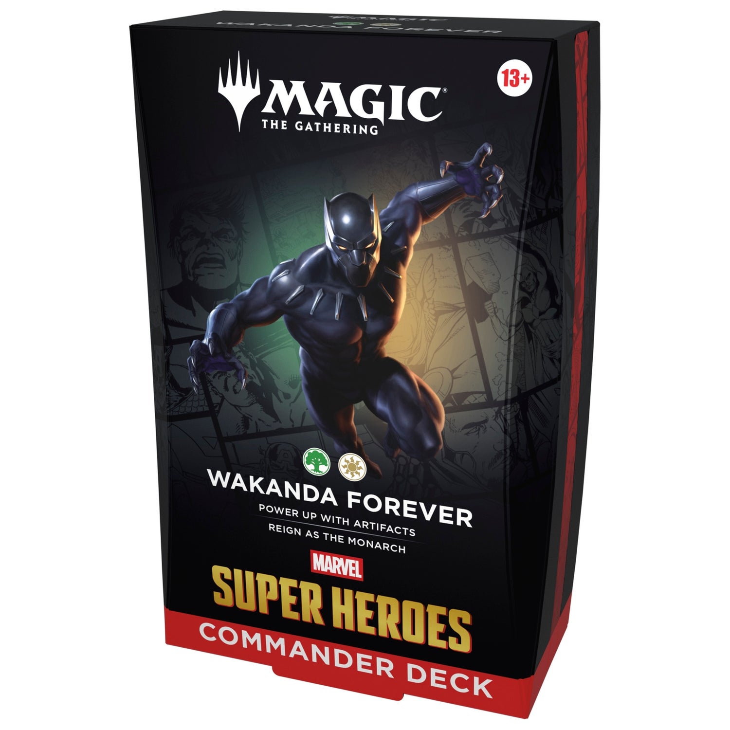 Magic: The Gathering Marvel Super Heroes Commander Deck - Wakanda Forever