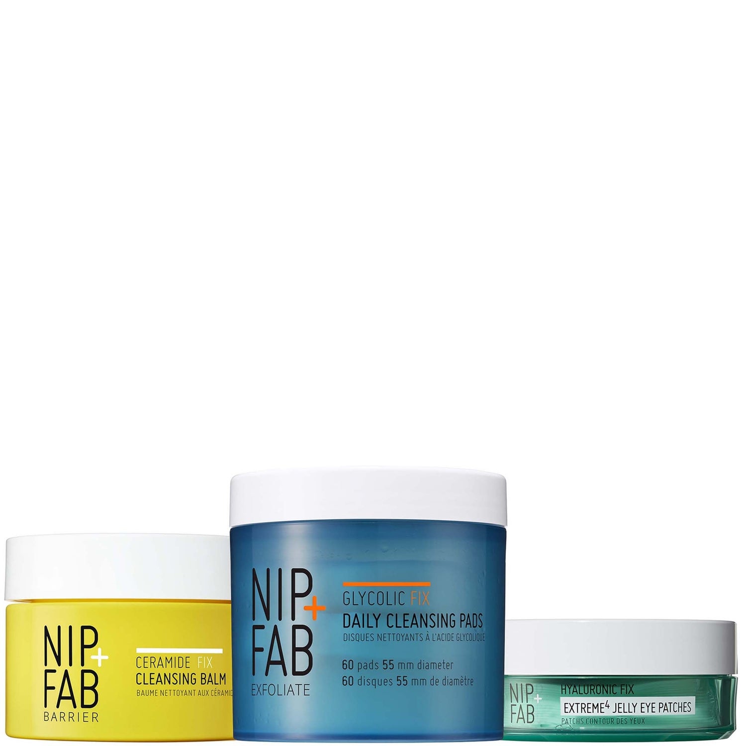 NIP+FAB Daily Double Cleanse and Treatment Trio