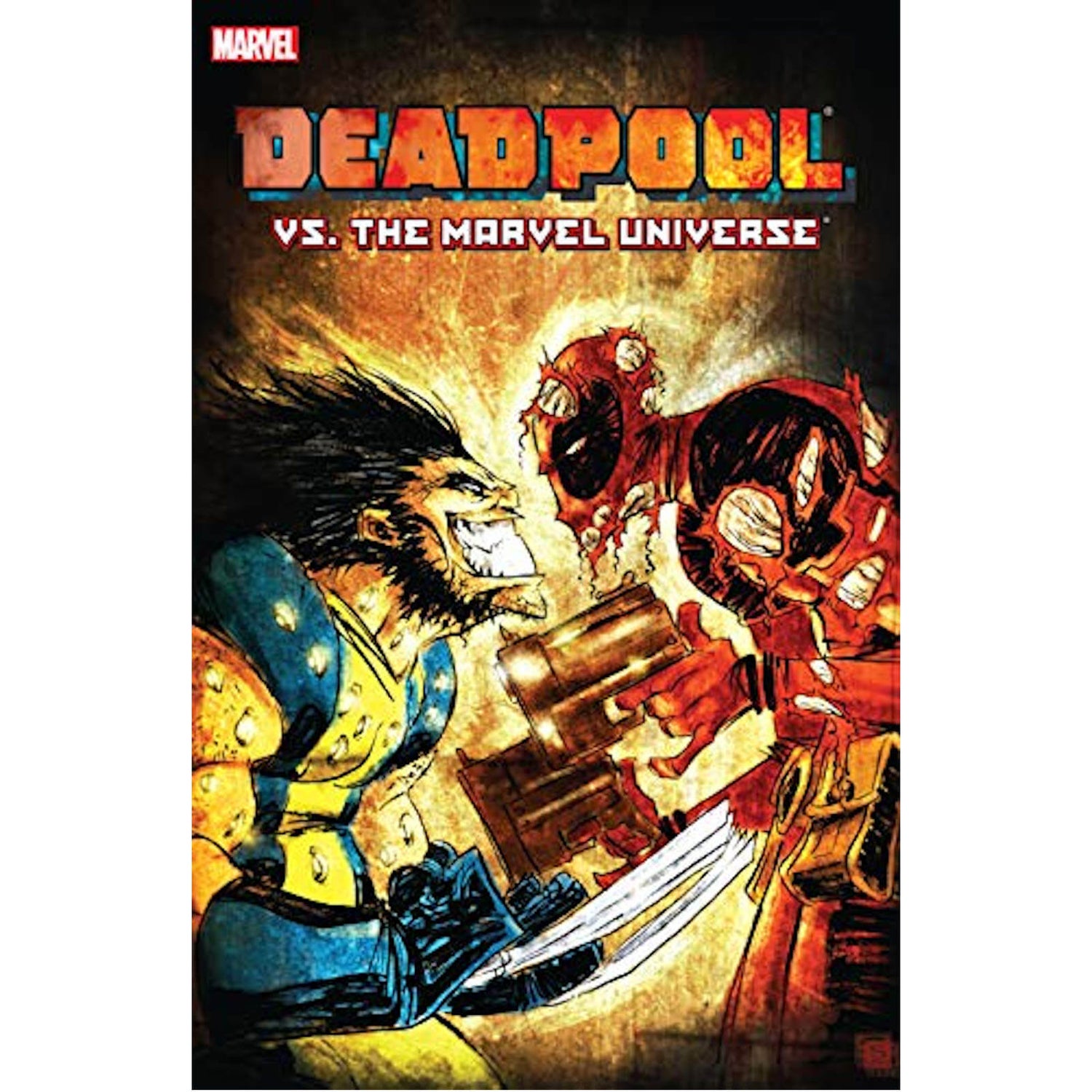 Marvel Deadpool Vs. The Marvel Universe Graphic Novel Paperback