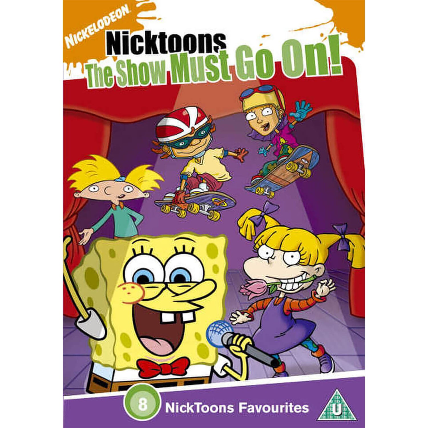Nicktoons The Show Must Go On! DVD Zavvi UK