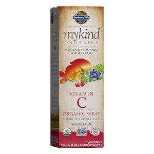 Mykind Organics Vitamin B-12 Spray - Raspberry - 58ml
