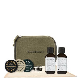 Triumph & Disaster Road Less Travelled Dopp and Haircare Travel Kit