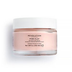 Revolution Skincare Pink Clay Detoxifying Face Mask 50ml