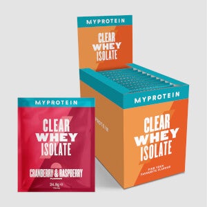 Clear Whey Isolate Smagsprøve Boks