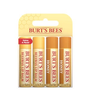 Pack de 4 Bálsamos labiales Cera de abejas y Miel