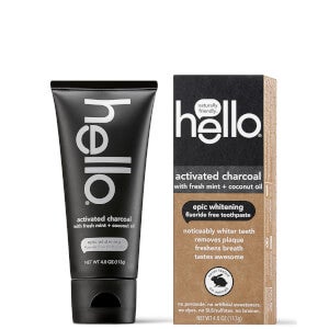 hello Activated Charcoal Epic Whitening Toothpaste 4 oz
