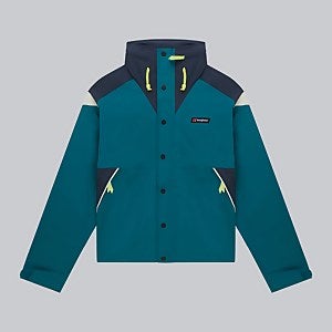Unisex Mayeurvate Waterproof Jacket - Green / Blue
