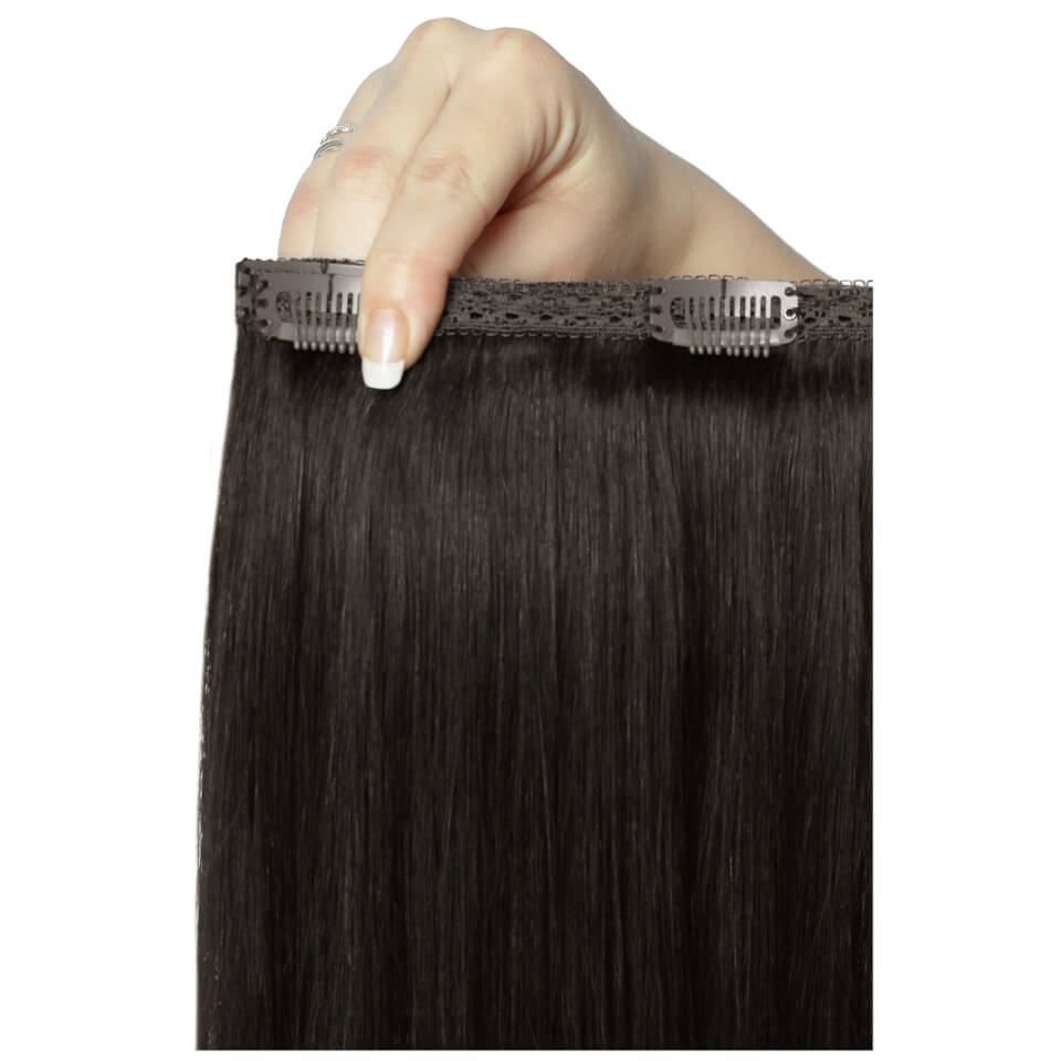 Clip in human store hair extensions leicester