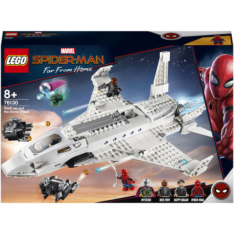LEGO Marvel Stark Jet and the Drone Attack Toy (76130)