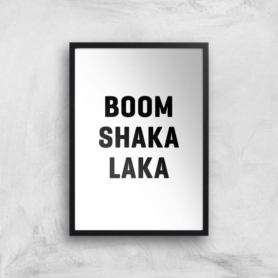 PlanetA444 Boom Shaka Laka Art Print