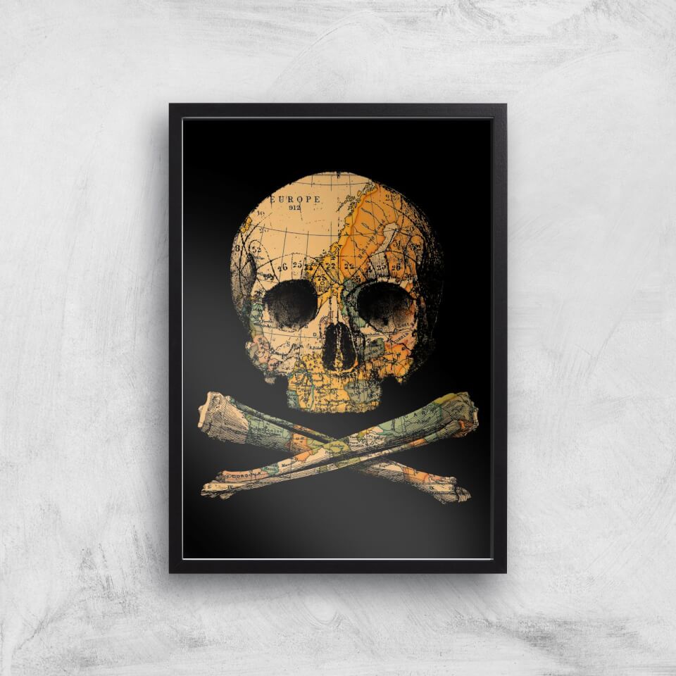 Tobias Fonseca Treasure Map Art Print