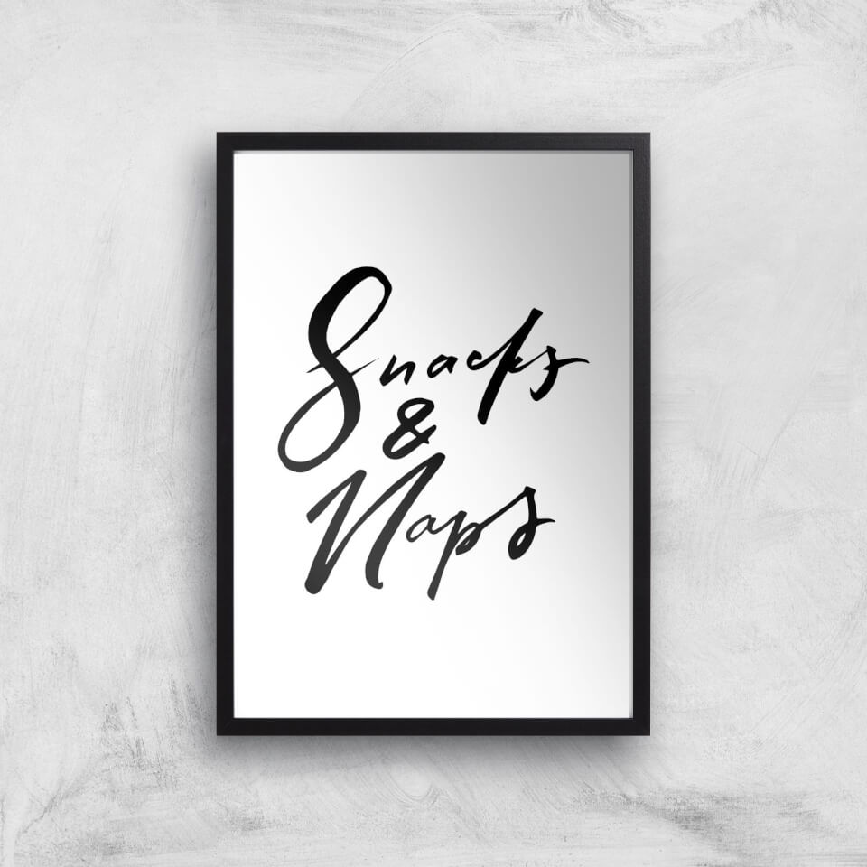 PlanetA444 Snacks and Naps Art Print