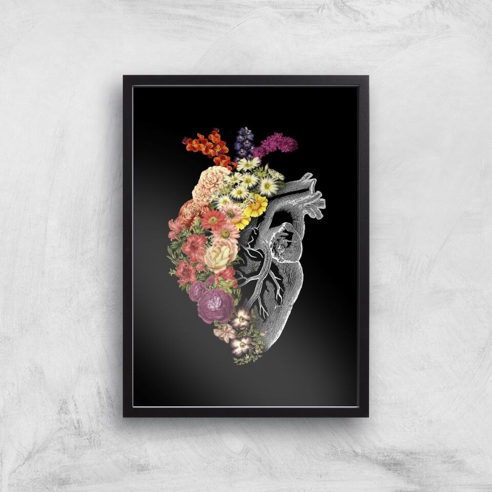 Tobias Fonseca Flower Heart Spring Art Print