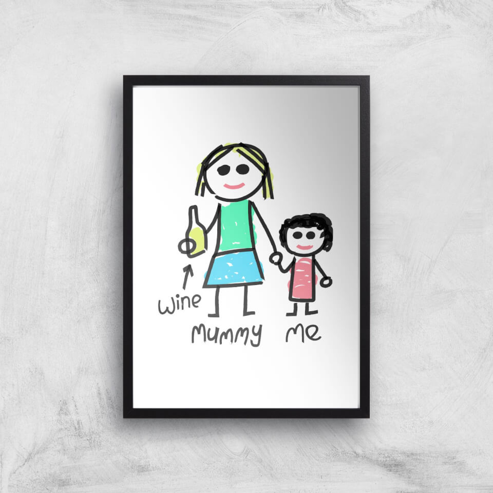 Mummy & Me Art Print