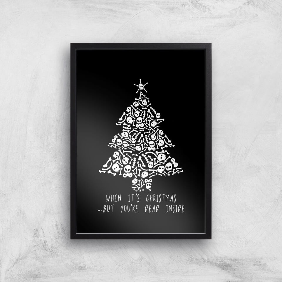 Dead Inside Art Print