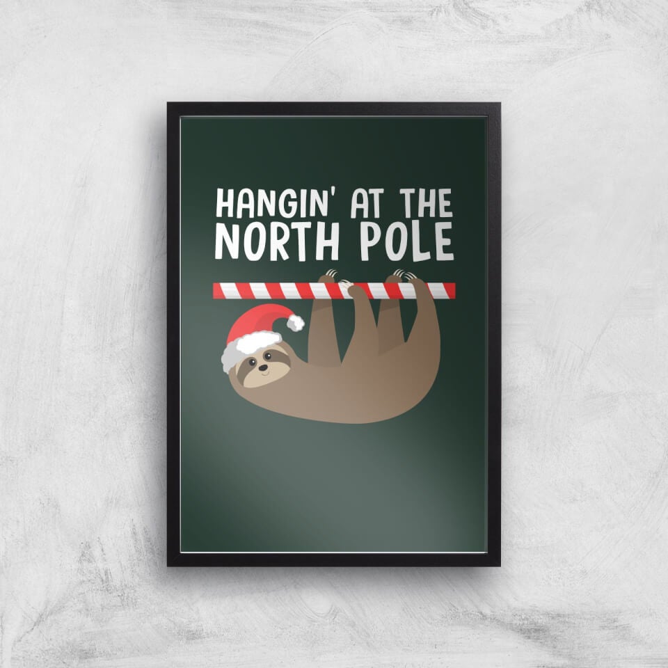 Hangin' At The North Pole Art Print