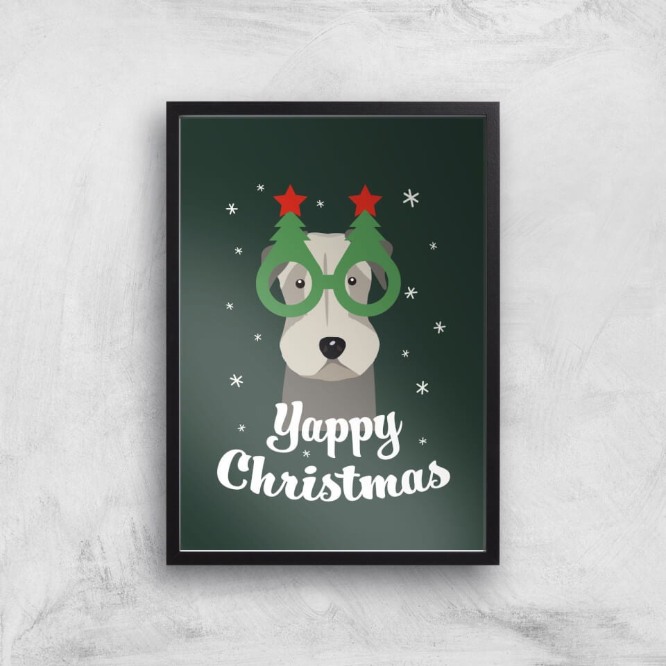 Yappy Christmas Art Print