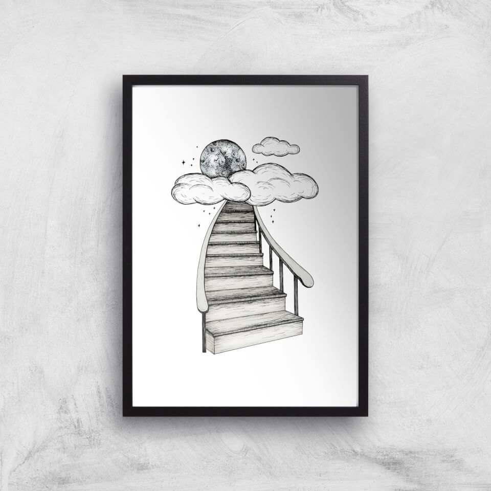 To The Moon And Back Art Print