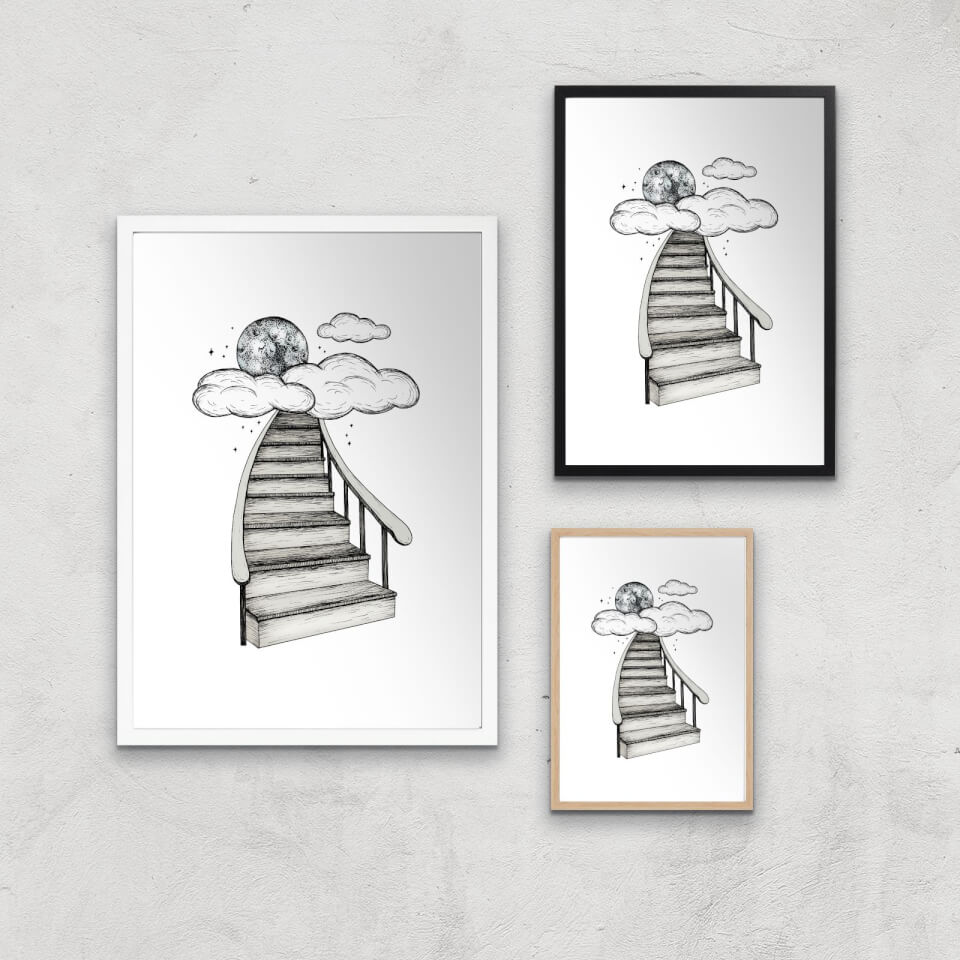 To The Moon And Back Art Print 0