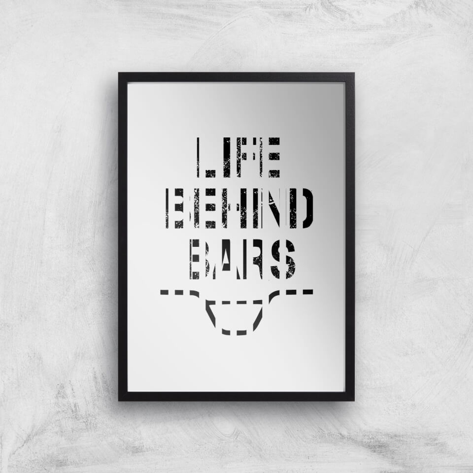 Life Behind Bars Art Print