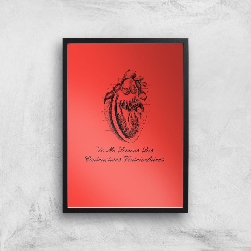 Premature Ventricular Contractions (FR) Art Print