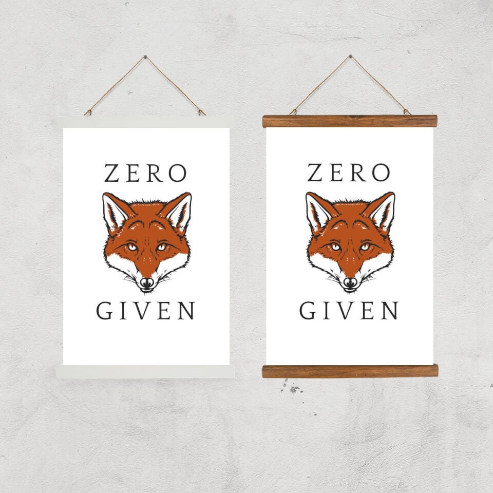 Zero Fox Given Art Print 1