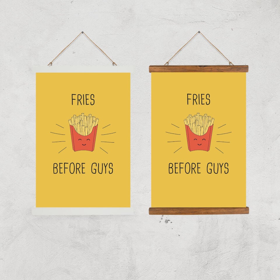 Fries Before Guys Art Print 1