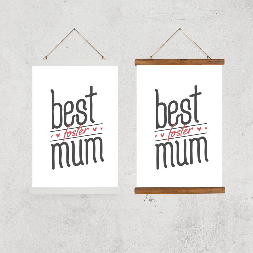 Best Foster Mum Art Print 1