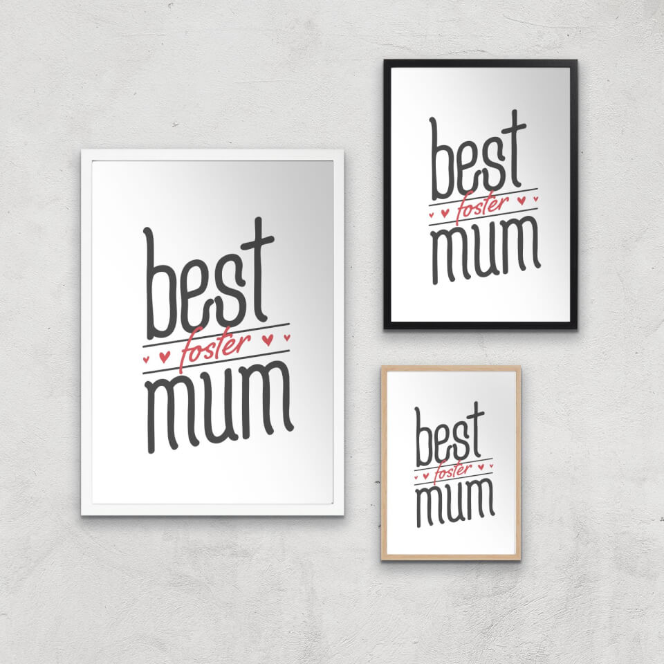 Best Foster Mum Art Print 0