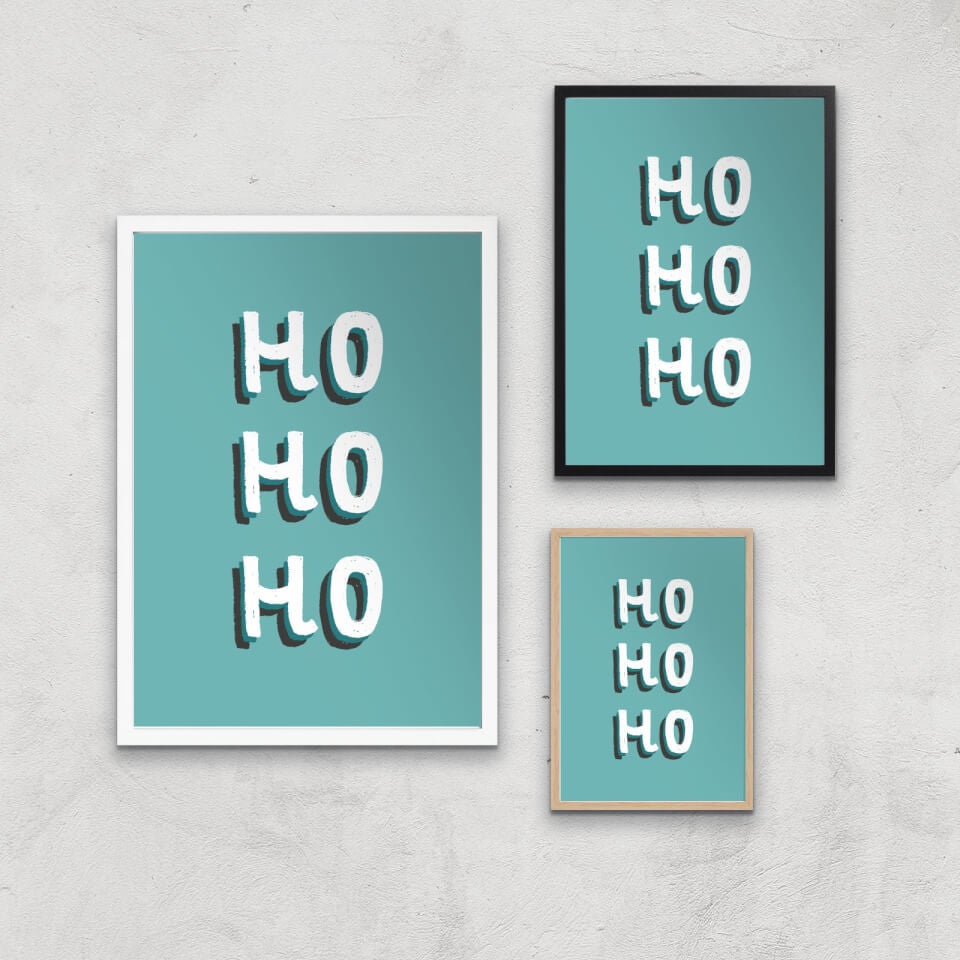 Ho Ho Ho Art Print 0