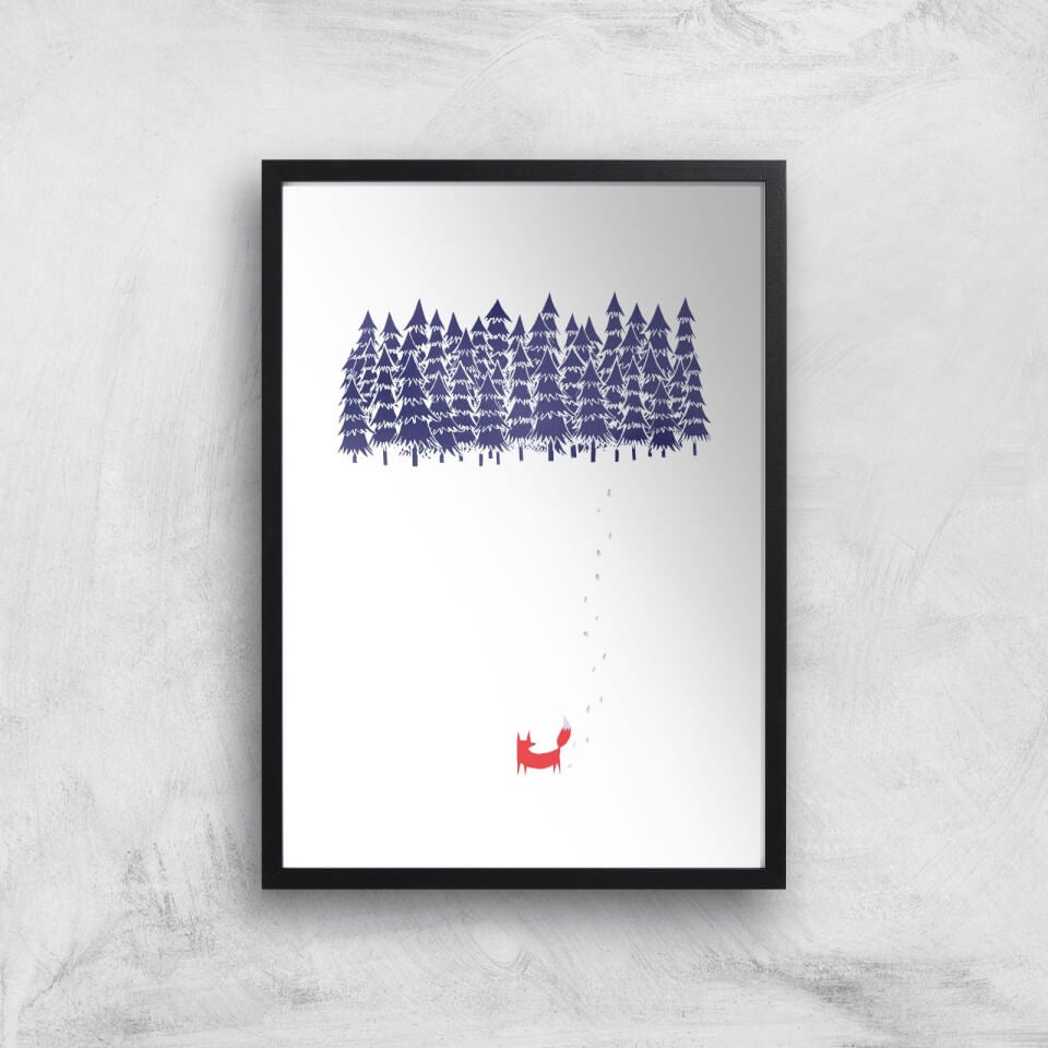Alone In The Forest Art Print