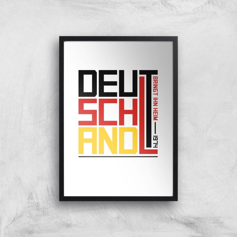 Deutschland Art Print