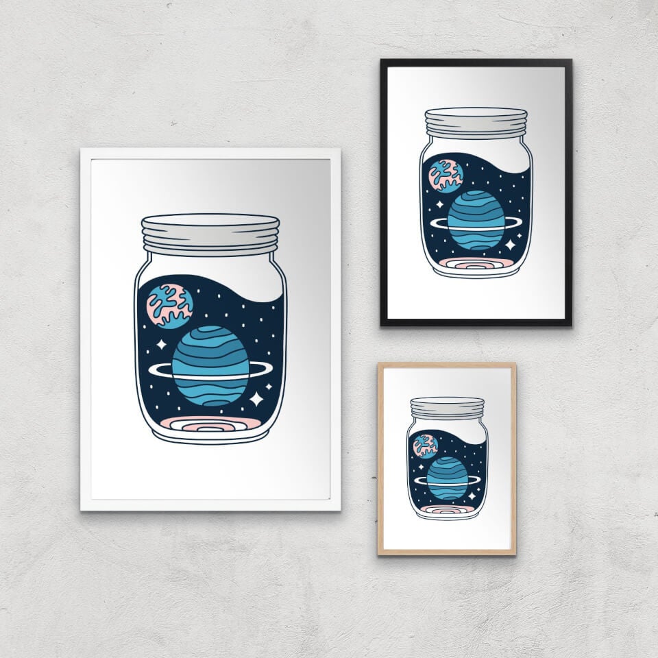 Space Jar Art Print 0