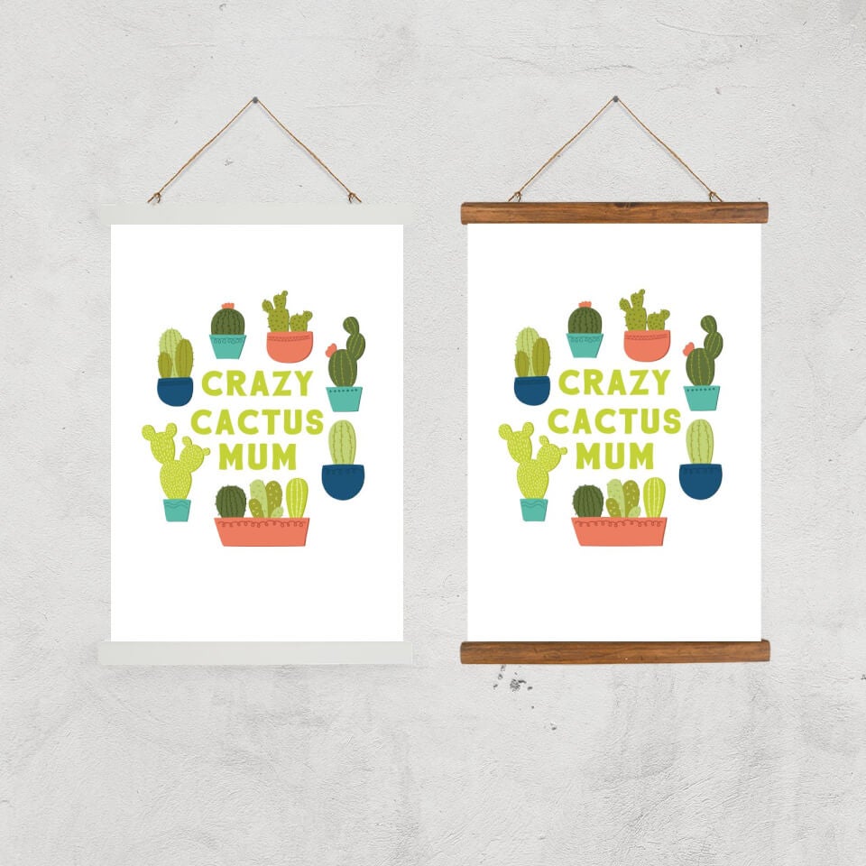 Crazy Cactus Mum Art Print 1